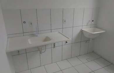 Imagem: A casa em condomínio possui 1 Dormitório, 1 Banheiro, 1 Vaga