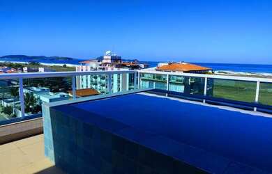 Imagem: O apartamento na cobertura possui 4 Dormitórios, 4 Banheiros