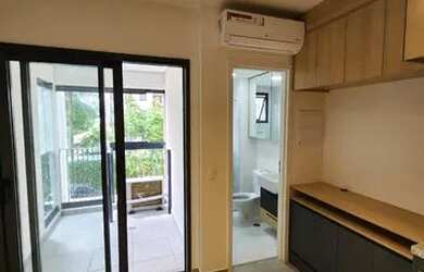 Imagem: A kitnet possui 1 Dormitório, 1 Banheiro, 23m² de Área e