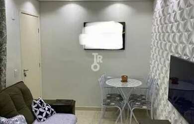 Imagem: O apartamento possui 2 Dormitórios, 1 Banheiro, 1 Vaga na garagem