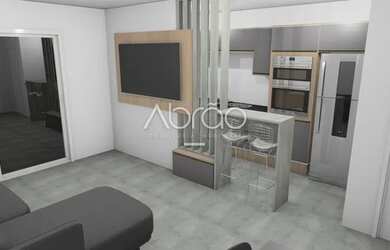 Imagem: O apartamento possui 2 Dormitórios, 2 Banheiros, 1 Vaga na