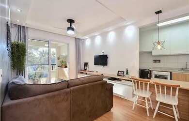 Imagem: O apartamento possui 2 Dormitórios, 2 Banheiros, 1 Vaga na