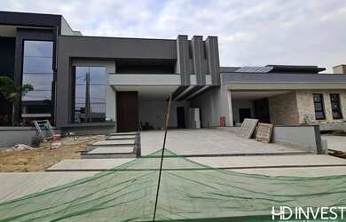 Imagem: A casa em condomínio possui 3 Dormitórios, 5 Banheiros, 234m²