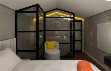 Imagem 4: Casa de condomínio para venda tem 121 metros quadrados com 2 quartos