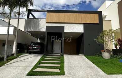 Imagem: A casa em condomínio possui 4 Dormitórios, 5 Banheiros, 4