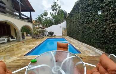 Imagem 4: Magnifica casa em condomínio fechado com 4 quartos 3 suítes, piscinão...