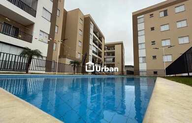 Imagem: O apartamento possui 2 Dormitórios, 1 Banheiro, 1 Vaga na garagem