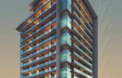 Imagem: O apartamento possui 1 Dormitório, 1 Banheiro, 1 Vaga na garagem