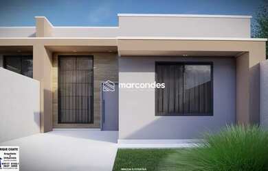 Imagem: A casa possui 3 Dormitórios, 3 Banheiros, 1 Vaga na garagem