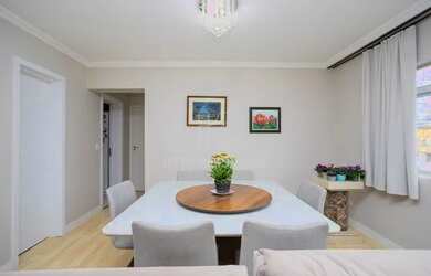 Imagem: O apartamento na cobertura possui 3 Dormitórios, 4 Banheiros