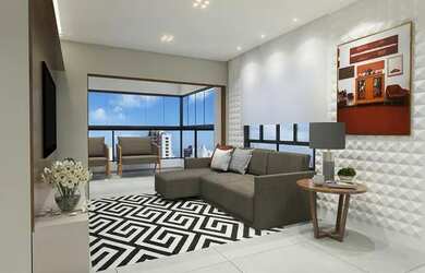 Imagem: O apartamento possui 3 Dormitórios, 4 Banheiros, 3 Vagas na