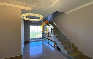 Imagem: O apartamento na cobertura possui 3 Dormitórios, 4 Banheiros