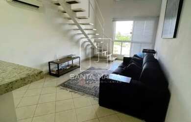 Imagem: O studio possui 1 Dormitório, 2 Banheiros, 2 Vagas na garagem