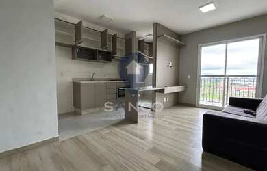 Imagem: O apartamento e possui 2 Dormitórios, 1 Banheiro, 1 Vaga na