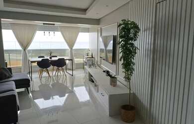 Imagem 2: Apartamento vista mar. Piscina, Imóvel mobiliado, Ar-condicionadoeVista...