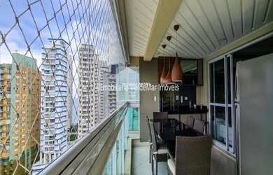 Imagem 4: Apto de 176 m² de frente ao mar no Astúrias Guarujá