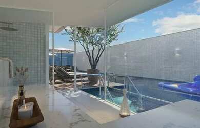 Imagem 3: 2 quartos a partir de R$ 518mil, pra morar na terceira quadra do mar