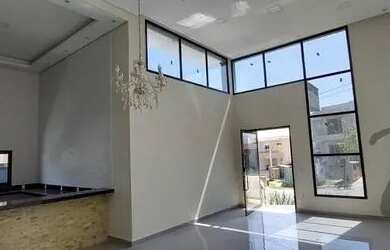 Imagem: A casa em condomínio possui 4 Dormitórios, 4 Banheiros, 4