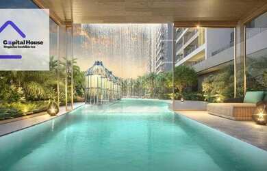 Imagem: O apartamento possui 2 Dormitórios, 3 Banheiros, 2 Vagas na