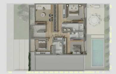 Imagem 8: Casa em condomínio à venda em Santa Felicidade ARYA1