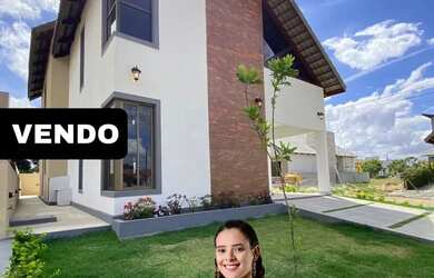 Imagem: A casa em condomínio possui 4 Dormitórios, 5 Banheiros, 170m²