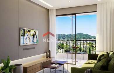 Imagem: O apartamento possui 2 Dormitórios, 2 Banheiros, 1 Vaga na