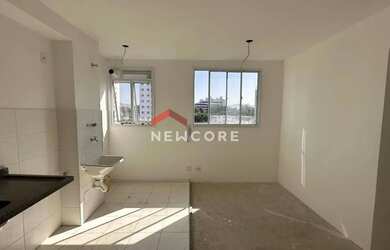 Imagem: O apartamento possui 2 Dormitórios, 1 Banheiro, 1 Vaga na garagem