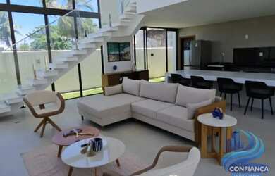 Imagem: A casa em condomínio possui 5 Dormitórios, 5 Banheiros, 3