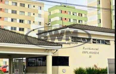 Imagem: O apartamento possui 3 Dormitórios, 1 Banheiro, 1 Vaga na garagem