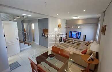 Imagem: A casa em condomínio possui 3 Dormitórios, 2 Banheiros, 2