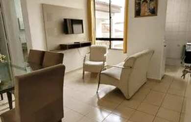 Imagem: O apartamento possui 1 Dormitório, 1 Banheiro, 1 Vaga na garagem