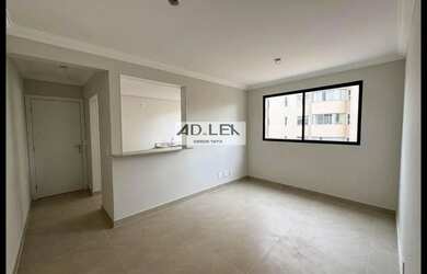 Imagem: O apartamento possui 1 Dormitório, 2 Banheiros, 1 Vaga na garagem