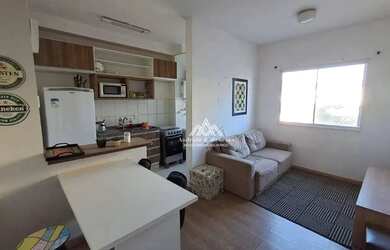 Imagem: O apartamento possui 2 Dormitórios, 1 Banheiro, 1 Vaga na garagem