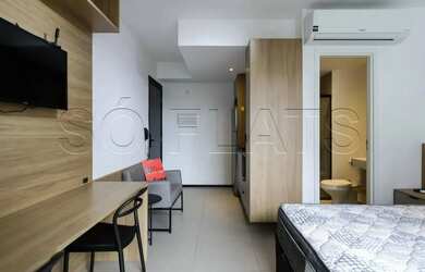 Imagem: O apartamento possui 1 Dormitório, 1 Banheiro, 20m² de Área