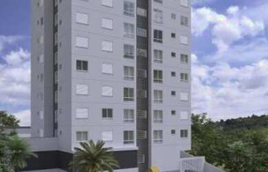 Imagem: O apartamento possui 2 Dormitórios, 1 Banheiro, 1 Vaga na garagem