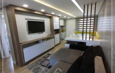 Imagem: O apartamento possui 2 Dormitórios, 2 Banheiros, 2 Vagas na