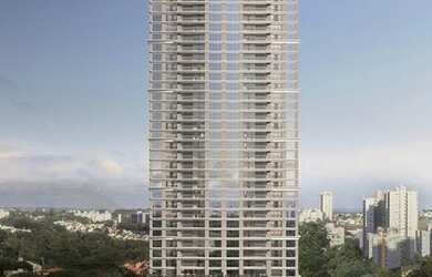 Imagem: O apartamento possui 4 Dormitórios, 4 Vagas na garagem, 302m²