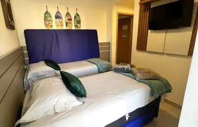 Imagem 9: Praia Grande, locação temporária, 2 suítes, acomoda até 6 pessoas