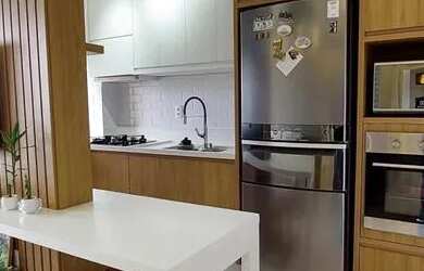 Imagem: O apartamento possui 2 Dormitórios, 1 Banheiro, 2 Vagas na