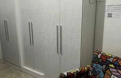 Imagem: O quarto e está localizado em Vila Mathias, Santos para alugar