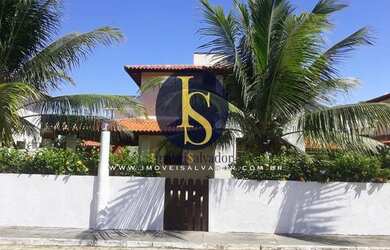 Imagem: A casa em condomínio possui 4 Dormitórios, 4 Banheiros, 2