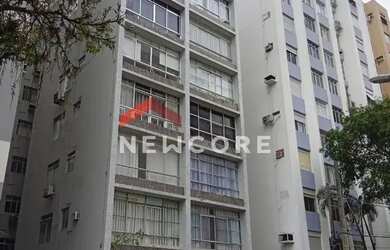 Imagem: O apartamento possui 1 Dormitório, 1 Banheiro, 1 Vaga na garagem