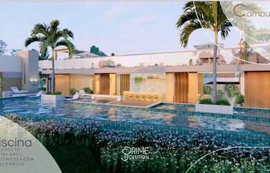 Imagem: A casa em condomínio possui 4 Dormitórios, 4 Banheiros, 2