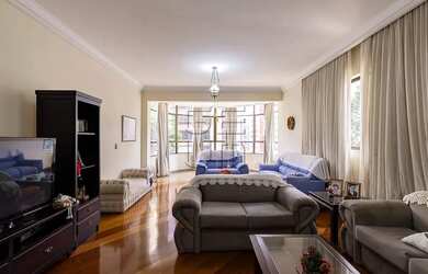 Imagem: O apartamento possui 4 Dormitórios, 4 Banheiros, 3 Vagas na