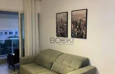 Imagem: O apartamento possui 1 Dormitório, 1 Banheiro, 1 Vaga na garagem