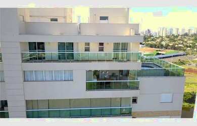 Imagem: O apartamento na cobertura possui 4 Dormitórios, 5 Banheiros