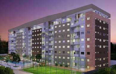 Imagem: O apartamento possui 2 Dormitórios, 2 Banheiros, 1 Vaga na