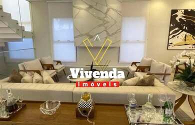 Imagem: A casa em condomínio possui 4 Dormitórios, 5 Banheiros, 5