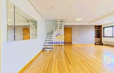 Imagem: O apartamento na cobertura possui 3 Dormitórios, 4 Banheiros