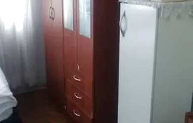 Imagem: A kitnet possui 1 Dormitório, 1 Banheiro, 1 Vaga na garagem